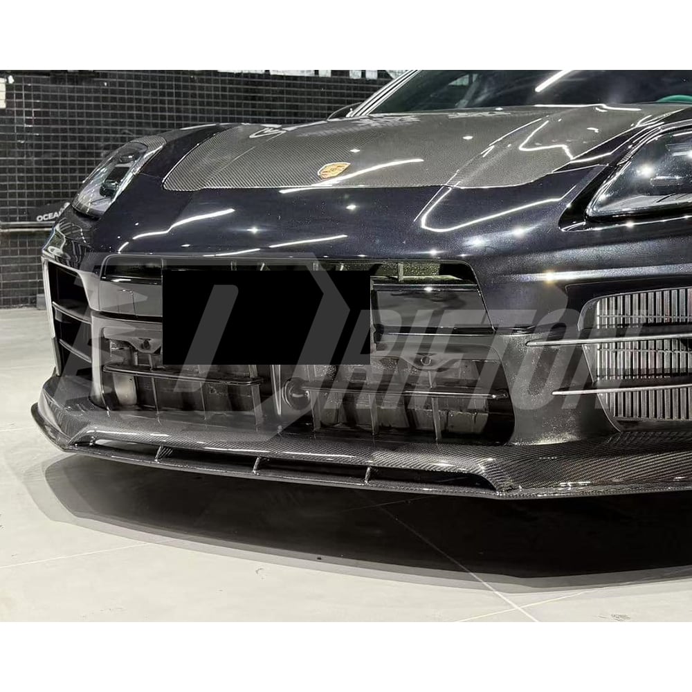 OD V1 Style Dry Carbon Fiber Front Lip For Porsche Panamera 976 2024-On
