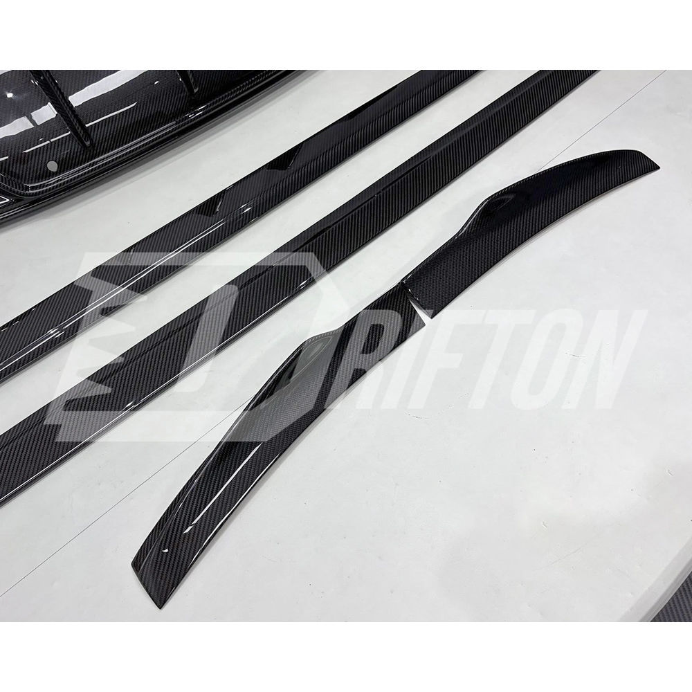 OD V2 Style Dry Carbon Fiber Rear Spoiler Trunk Wing For Porsche Panamera 976 2024-On