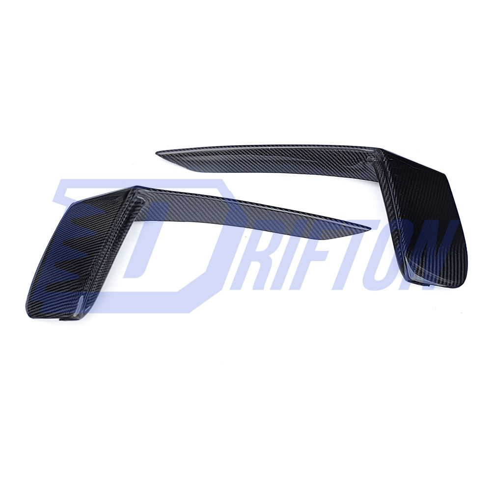 CMST Style Carbon Fiber Front Bumper Vents Trim For Porsche 911 GT3RS 991 2018-2020