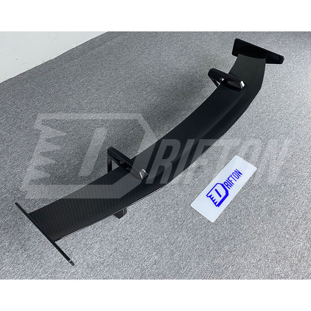 GT RWD Style Full Dry Carbon Fiber GT Wing Rear Spioler For Audi R8 2016-2024