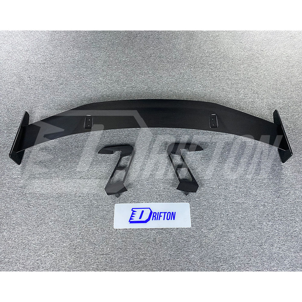 GT RWD Style Full Dry Carbon Fiber GT Wing Rear Spioler For Audi R8 2016-2024