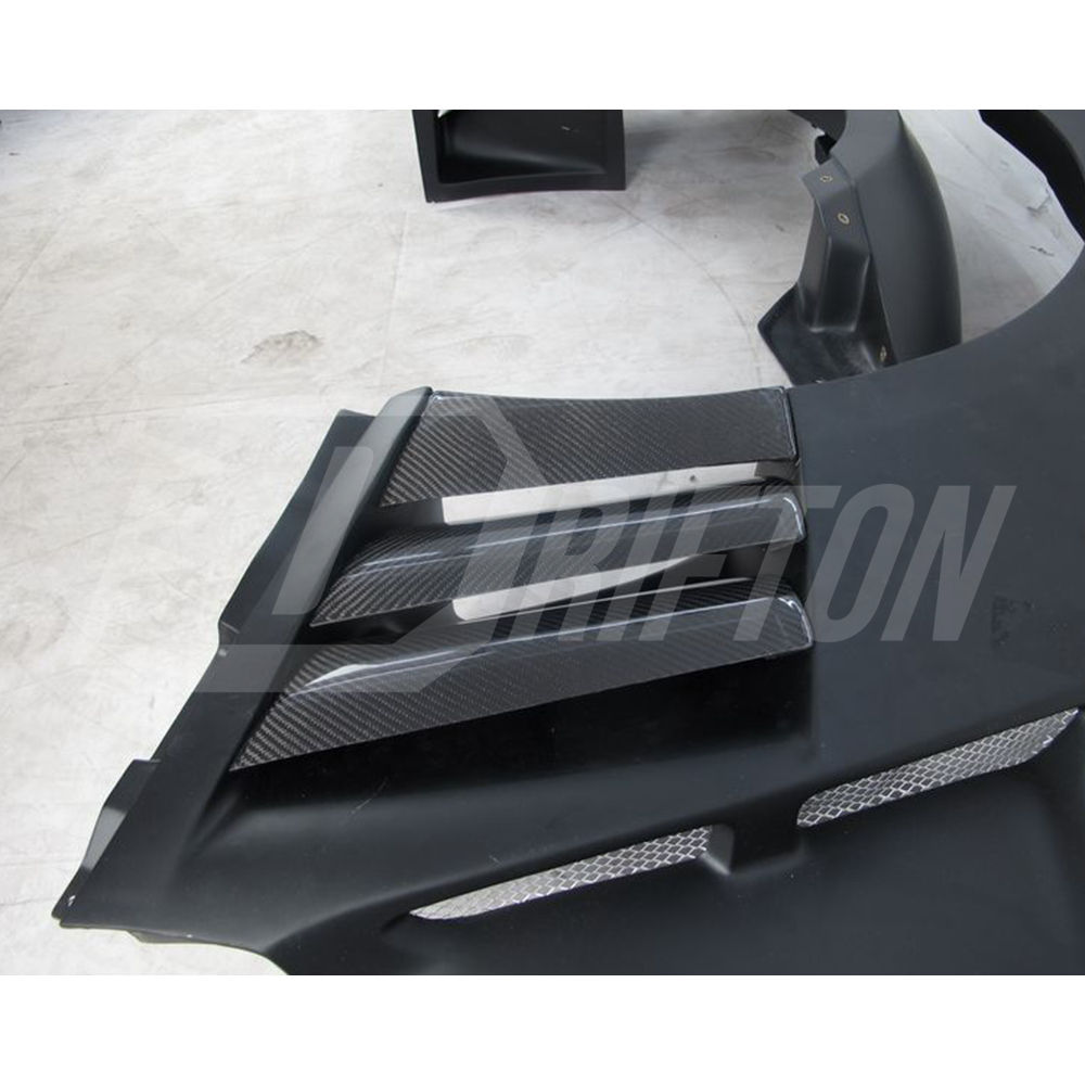 2013 Varis Style Partial Carbon Fiber Wide Fender Set For Nissan R35 GTR 2008-2011