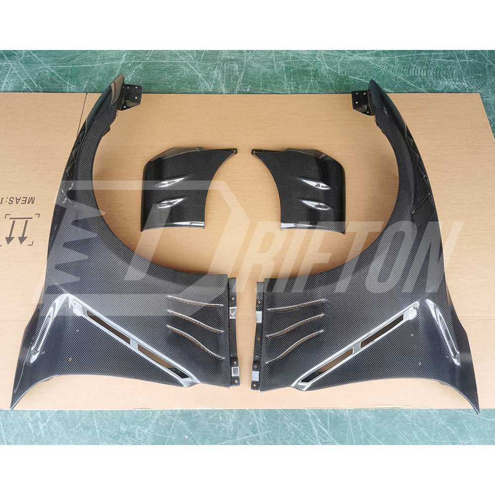 2024 Top Secret Style Carbon Fiber Wide Fender For Nissan R35 GTR 2017-2023