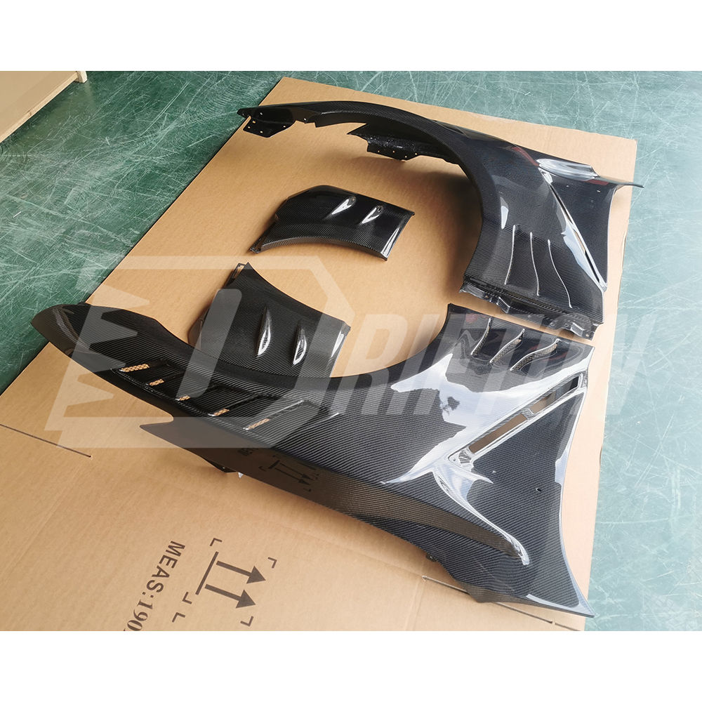 2024 Top Secret Style Carbon Fiber Wide Fender For Nissan R35 GTR 2017-2023