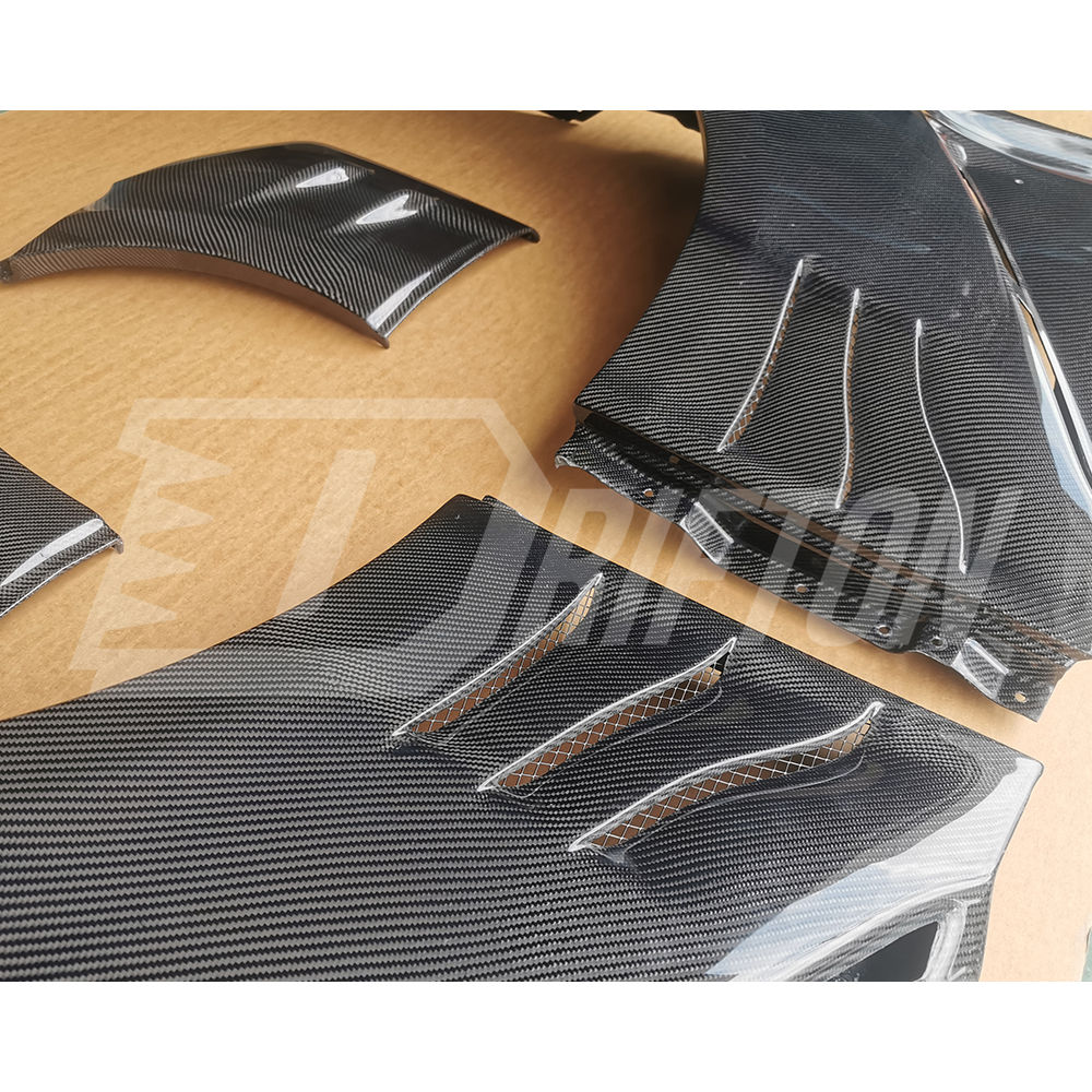 2024 Top Secret Style Carbon Fiber Wide Fender For Nissan R35 GTR 2017-2023
