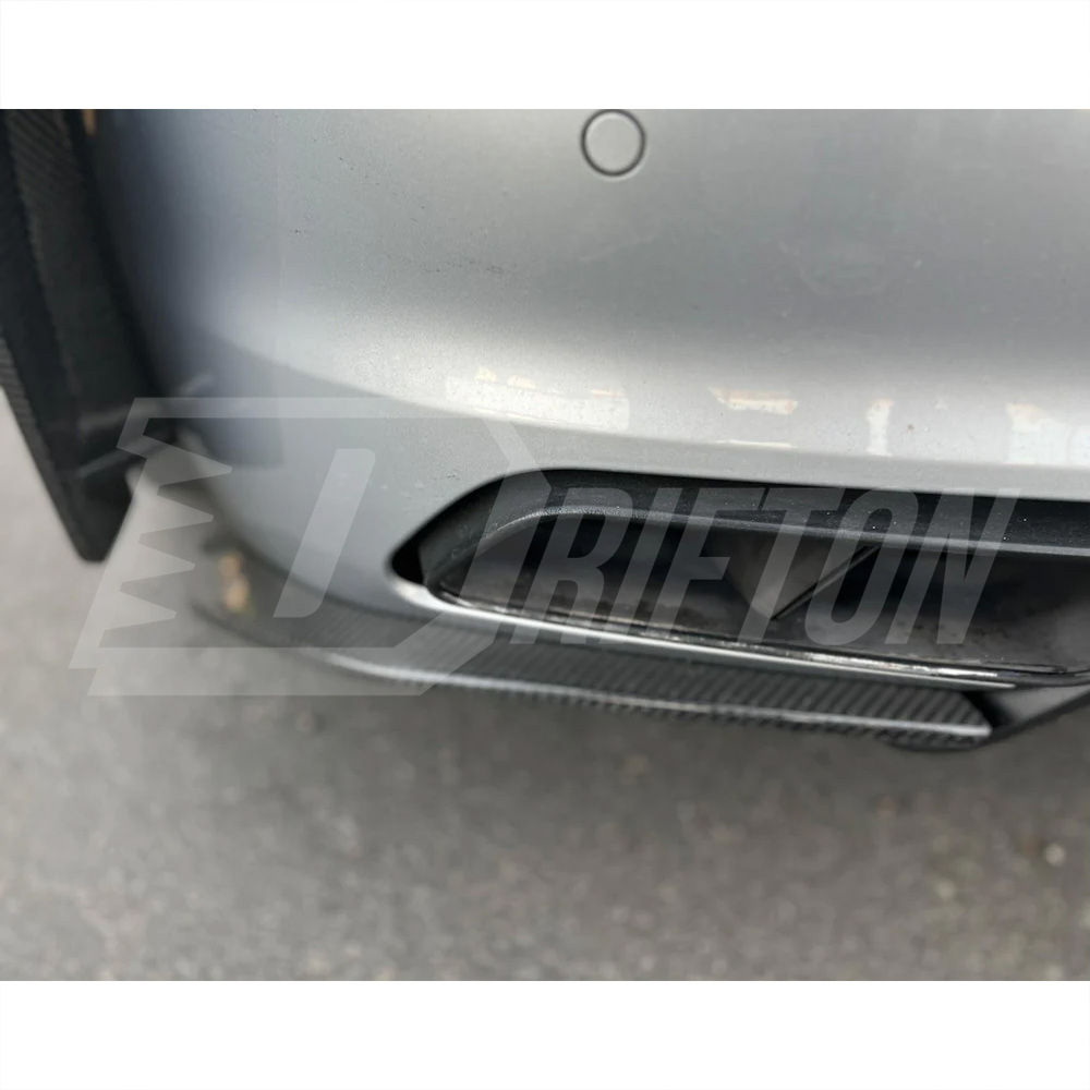 Carbon Fiber Rear Bumper Splitter Spats For Audi R8 2016-2019