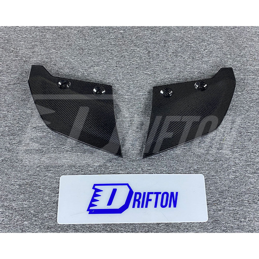 Carbon Fiber Rear Bumper Splitter Spats For Audi R8 2016-2019