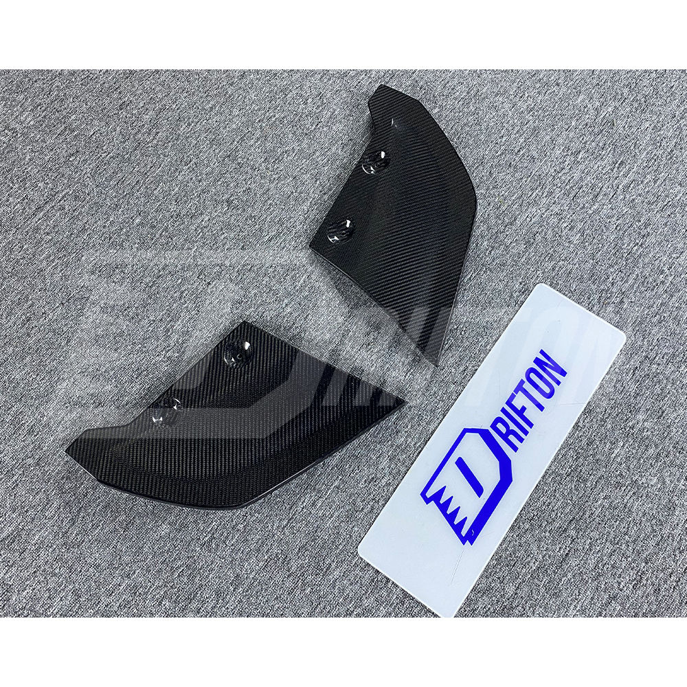 Carbon Fiber Rear Bumper Splitter Spats For Audi R8 2016-2019