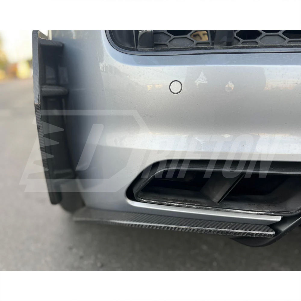 Carbon Fiber Rear Bumper Splitter Spats For Audi R8 2016-2019