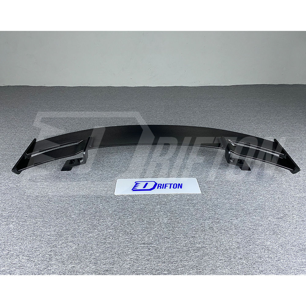 Drifton Style Dry Carbon Fiber Rear Spoiler GT Wing For Audi R8 2016-2024
