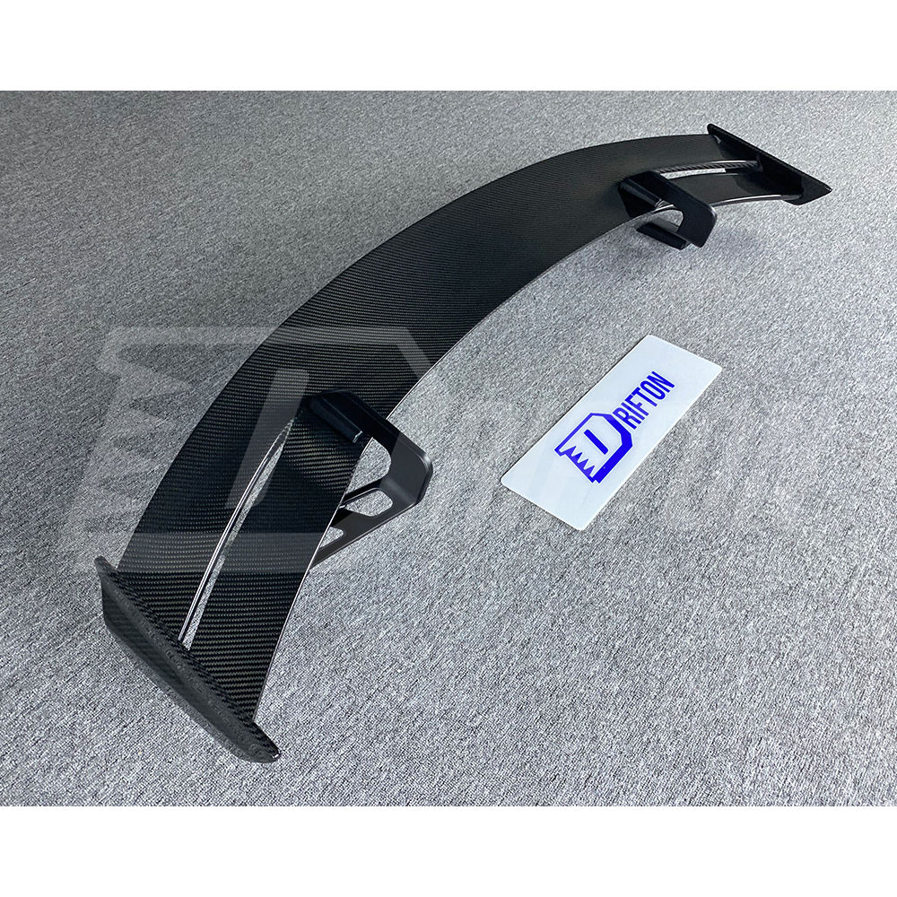 Drifton Style Dry Carbon Fiber Rear Spoiler GT Wing For Audi R8 2016-2024