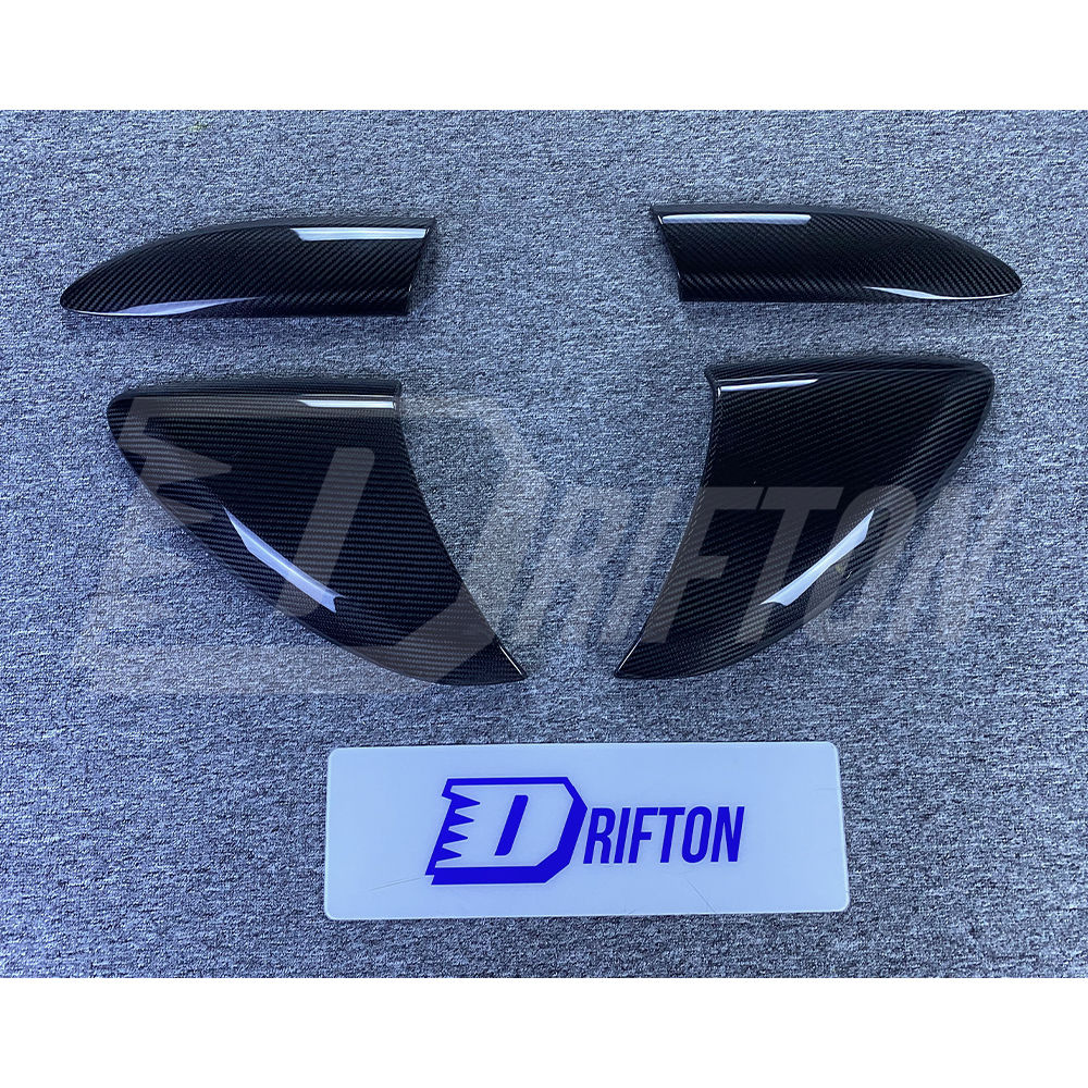 Dry Carbon Fiber Door Trim Cover For Mclaren 540C 570S 570GT 2015-2020