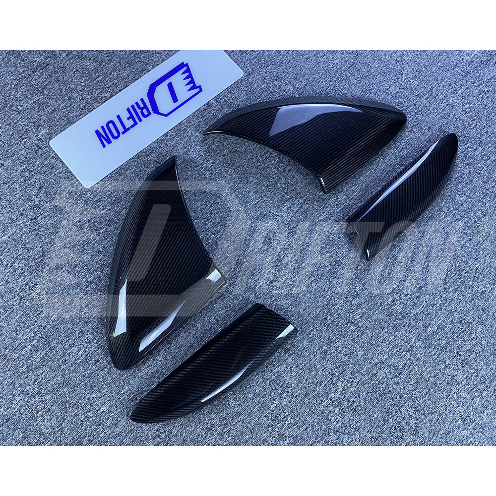 Dry Carbon Fiber Door Trim Cover For Mclaren 540C 570S 570GT 2015-2020