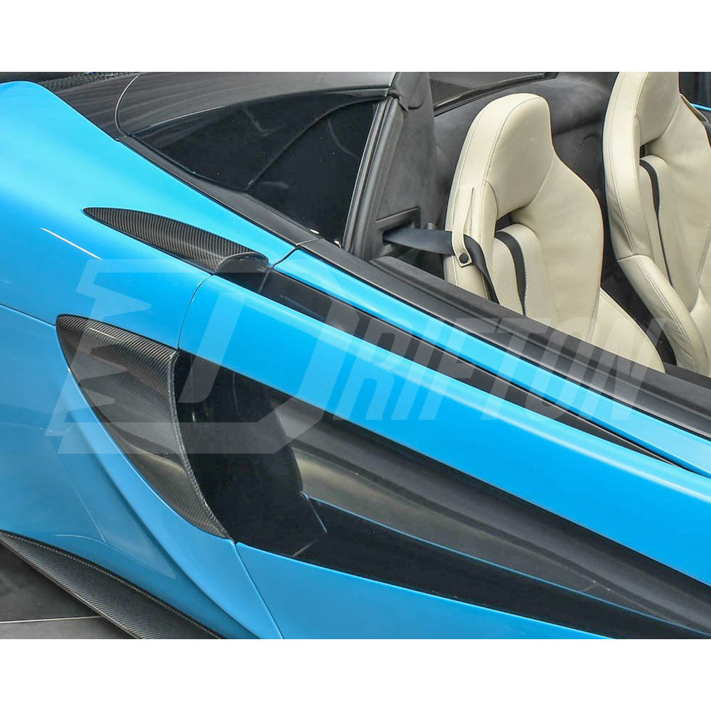 Dry Carbon Fiber Door Trim Cover For Mclaren 540C 570S 570GT 2015-2020