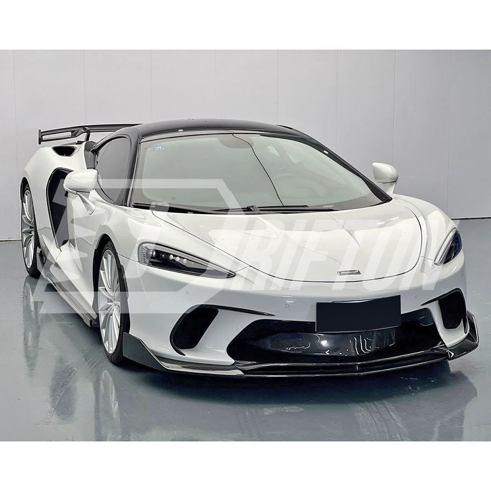 Dry Carbon Fiber Front Bumper Center Trim For Mclaren GT