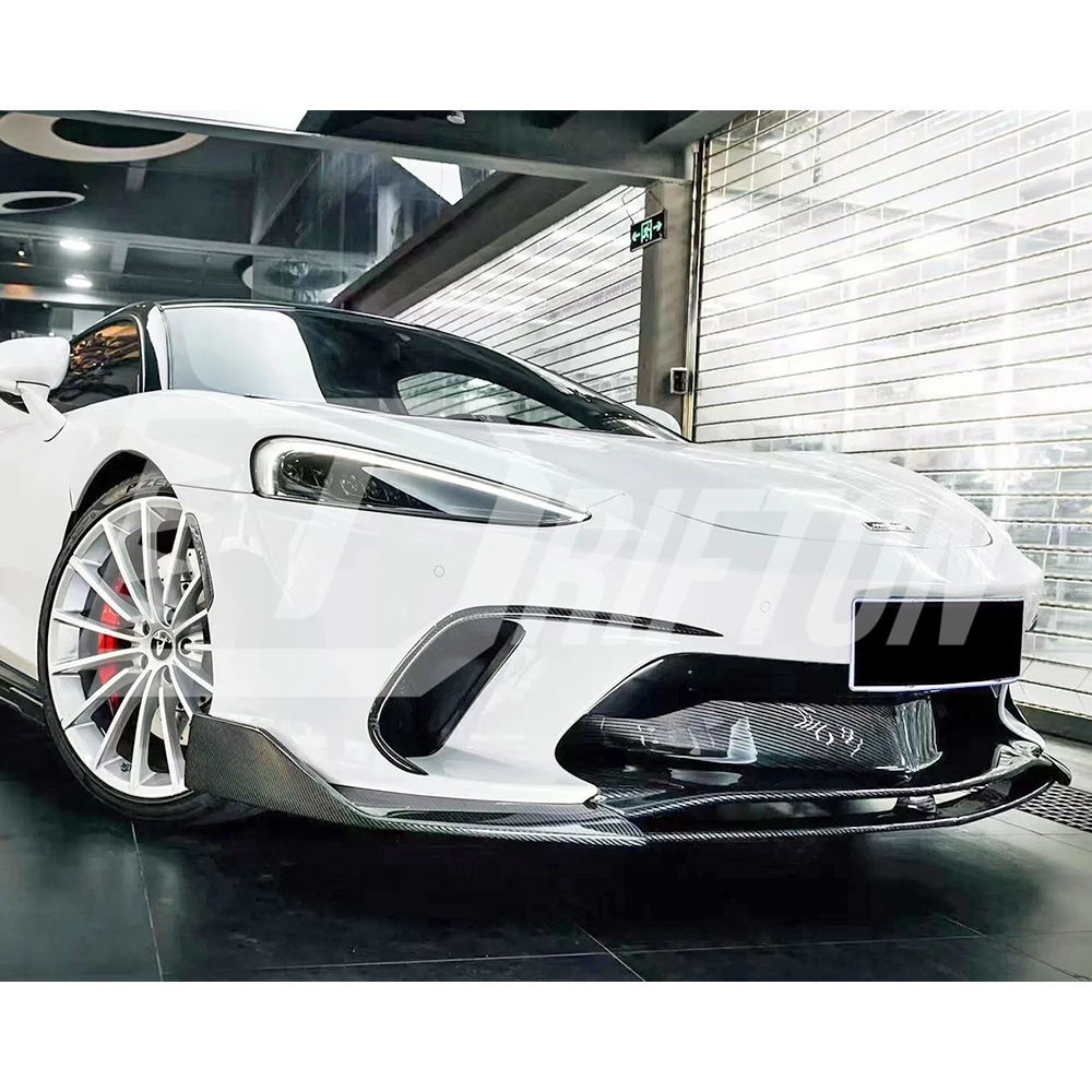 Dry Carbon Fiber Front Bumper Center Trim For Mclaren GT