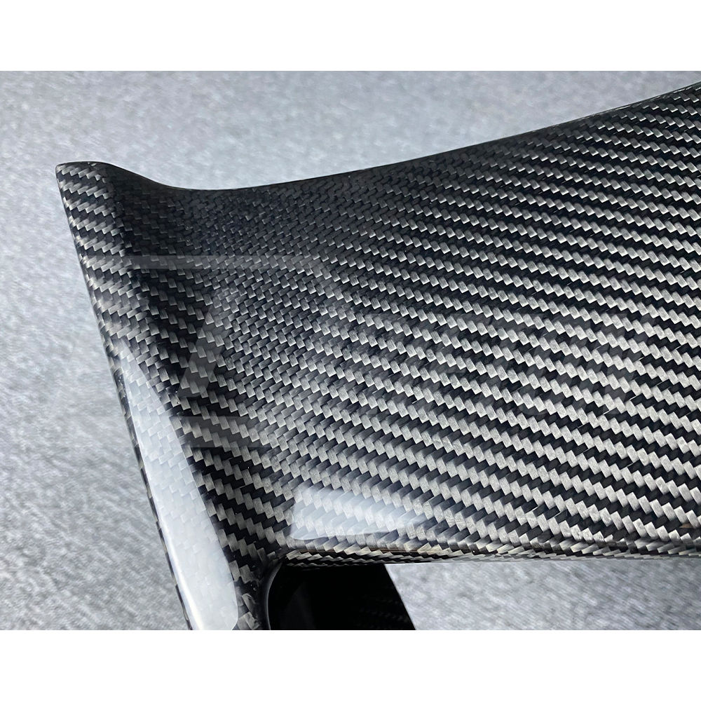 Dry Carbon Fiber Rear Bumper Side Splitters For Mclaren GT
