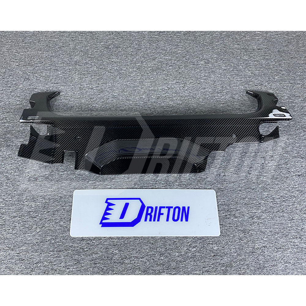 Dry Carbon Fiber Replacement Engine Bay Firewall Panel Cover For Audi R8 2016-2024