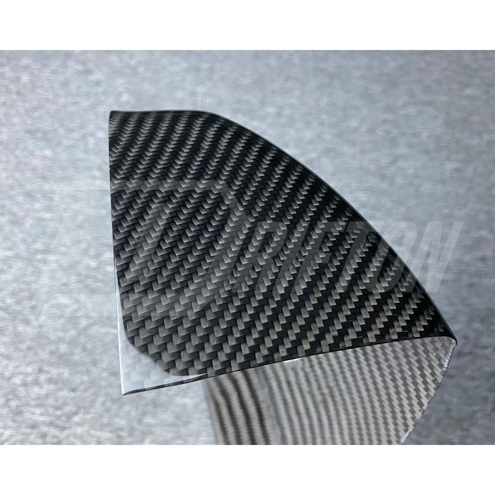 Dry Carbon Fiber Stick On Mirror Cover For Audi R8 2016-2024