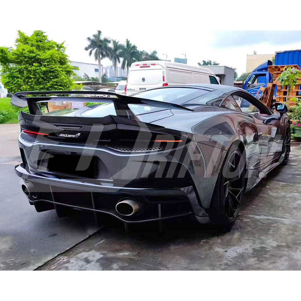 GT2 Style Dry Carbon Fiber Rear Spoiler GT Wing For Mclaren GT