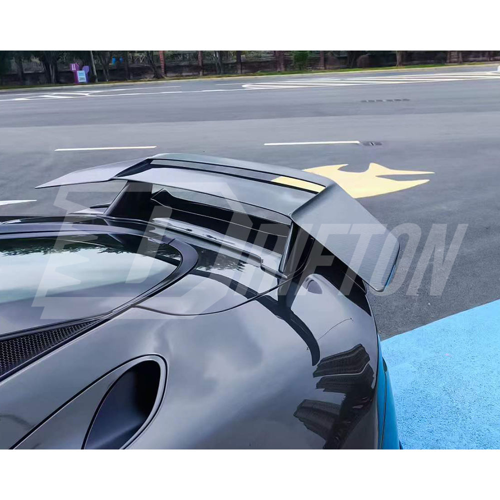 GT2 Style Dry Carbon Fiber Rear Spoiler GT Wing For Mclaren GT