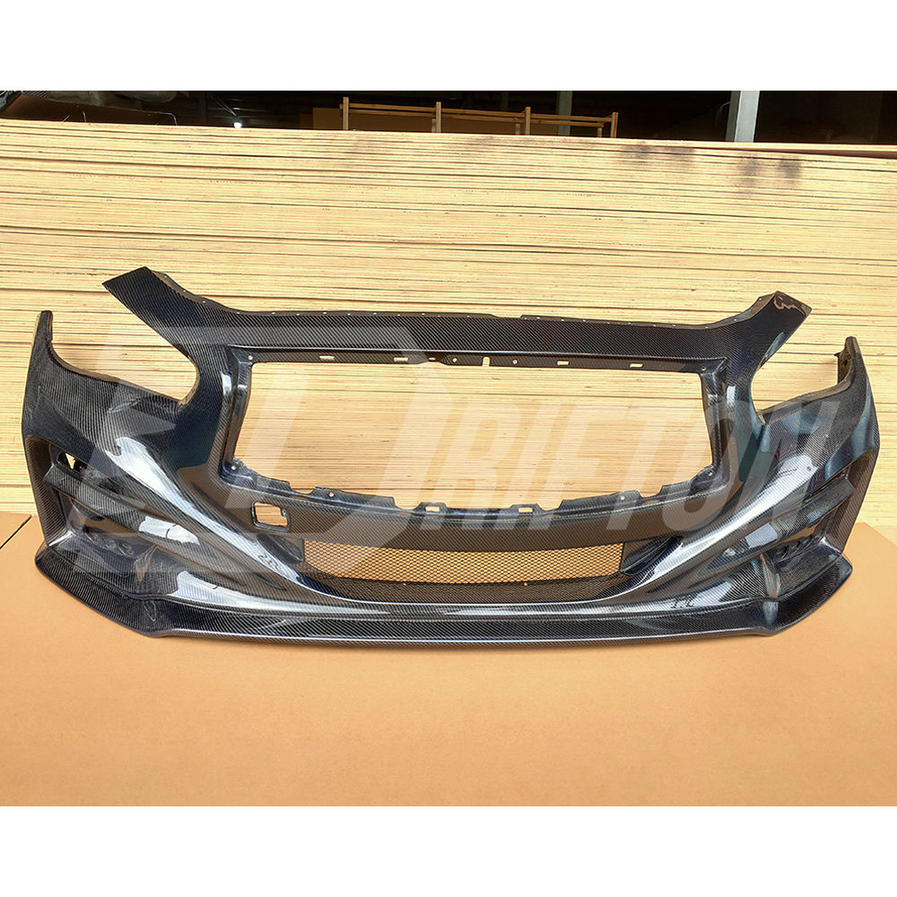 Impul 537S Style Carbon Fiber Front Bumper For Infiniti Q50 2013-2024