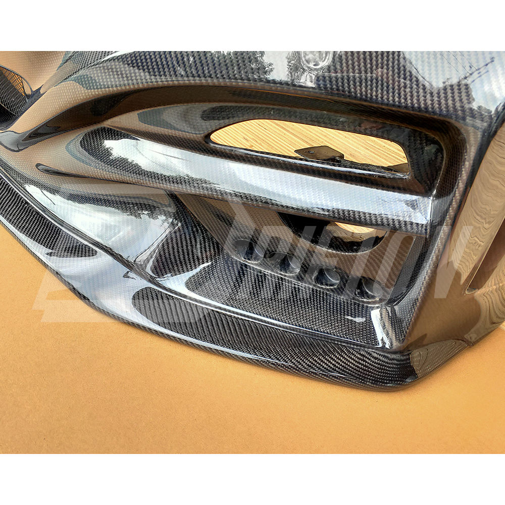 Impul 537S Style Carbon Fiber Front Bumper For Infiniti Q50 2013-2024