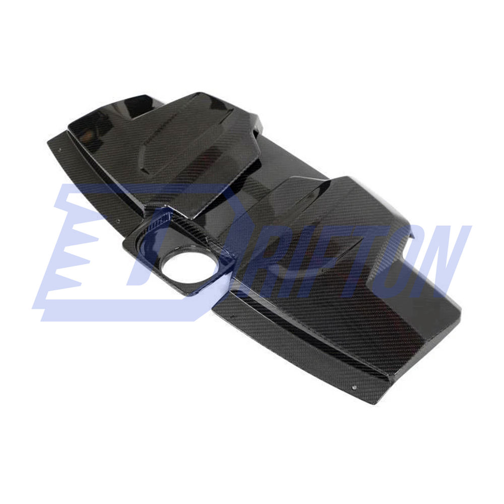 Dry Carbon Fiber Engine Cover For Audi R8 2019-2024