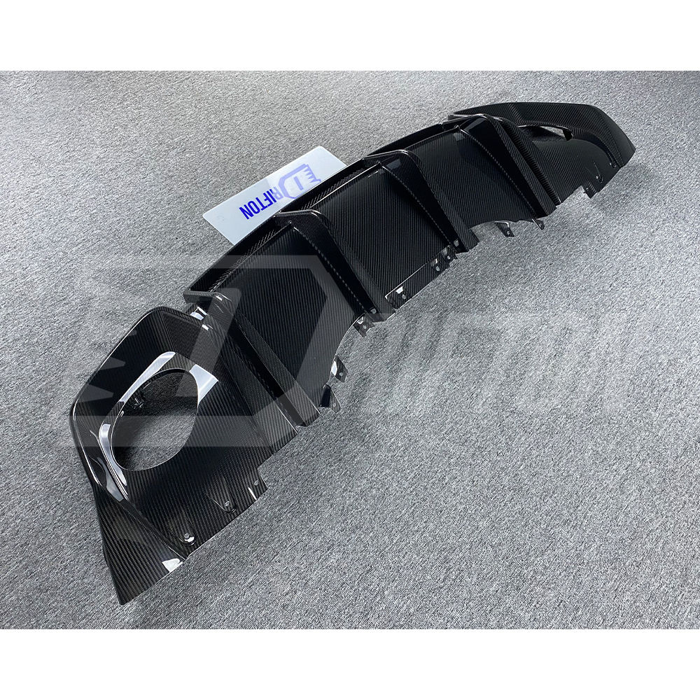 GT RWD Style Dry Carbon Fiber Rear Diffuser For Audi R8 2020-2024