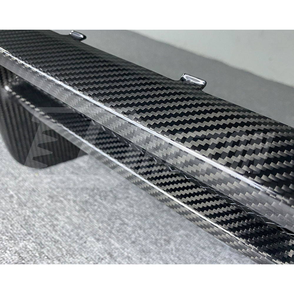 GT RWD Style Dry Carbon Fiber Rear Diffuser For Audi R8 2020-2024