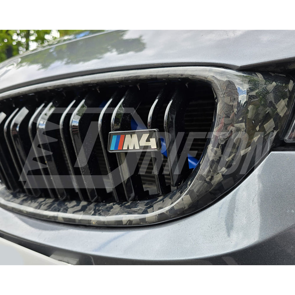 Forged Carbon Fiber Front Grille For BMW M3 M4 F80 F82 F83 2014-2020