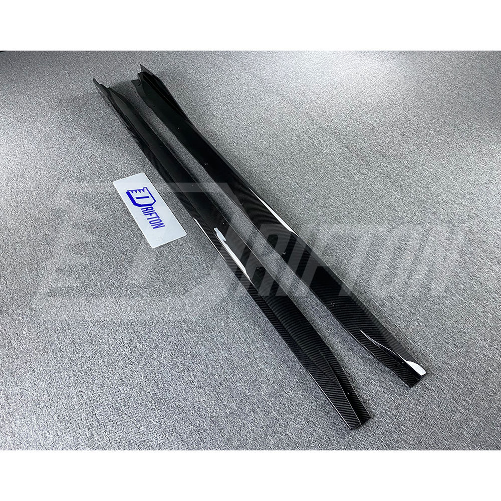 CMST Style Dry Carbon Fiber Side Skirt For BMW G82 G83 M4 2020-2024