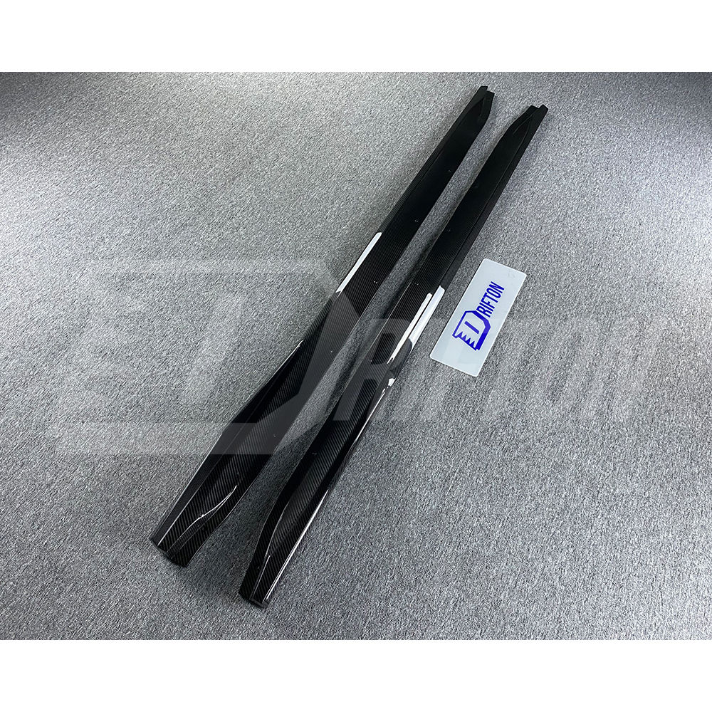 CMST Style Dry Carbon Fiber Side Skirt For BMW G82 G83 M4 2020-2024