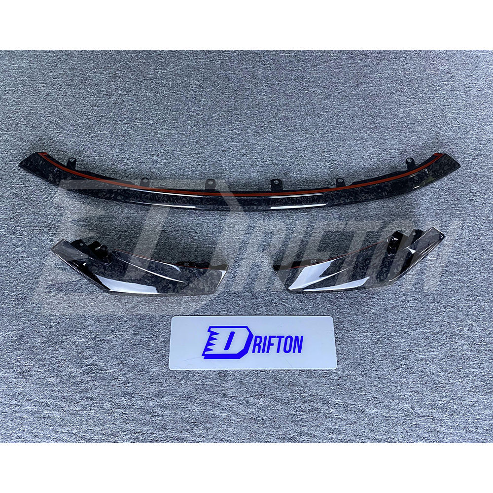 CSL Style Dry Carbon Fiber Front Lip For BMW G80 G81 M3 G82 G83 M4 2020-2024
