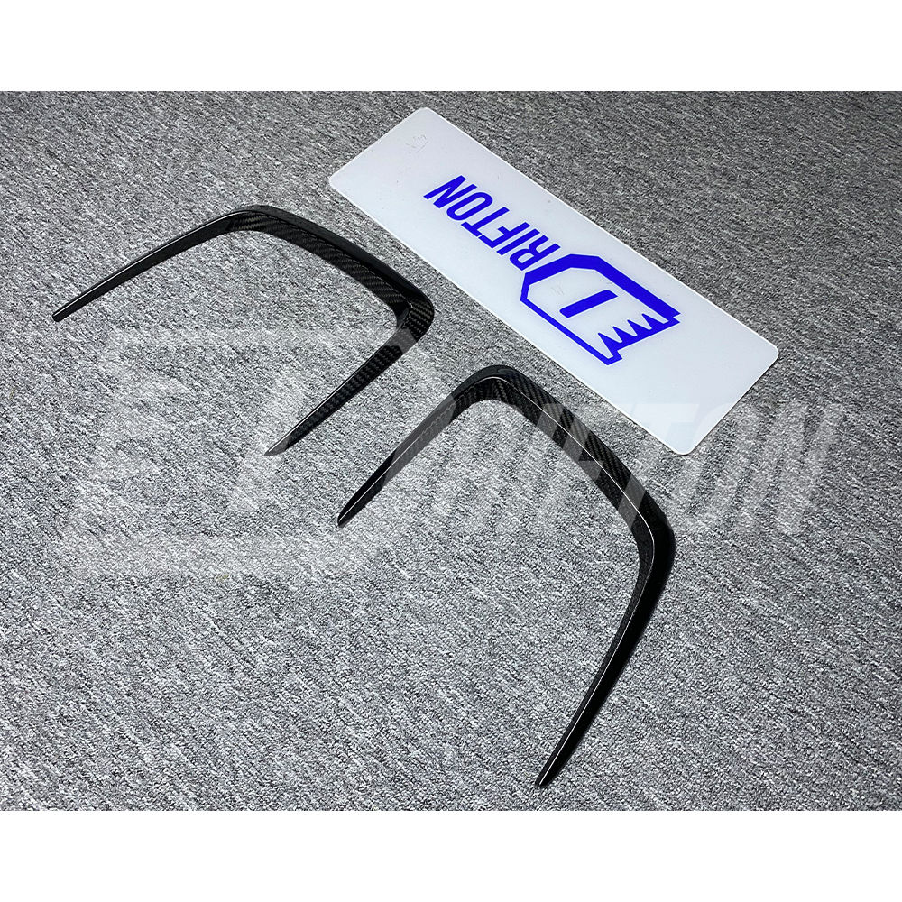 Dry Carbon Fiber Hood Blade Trims For BMW G80 G81 M3 G82 G83 M4 2020-2024