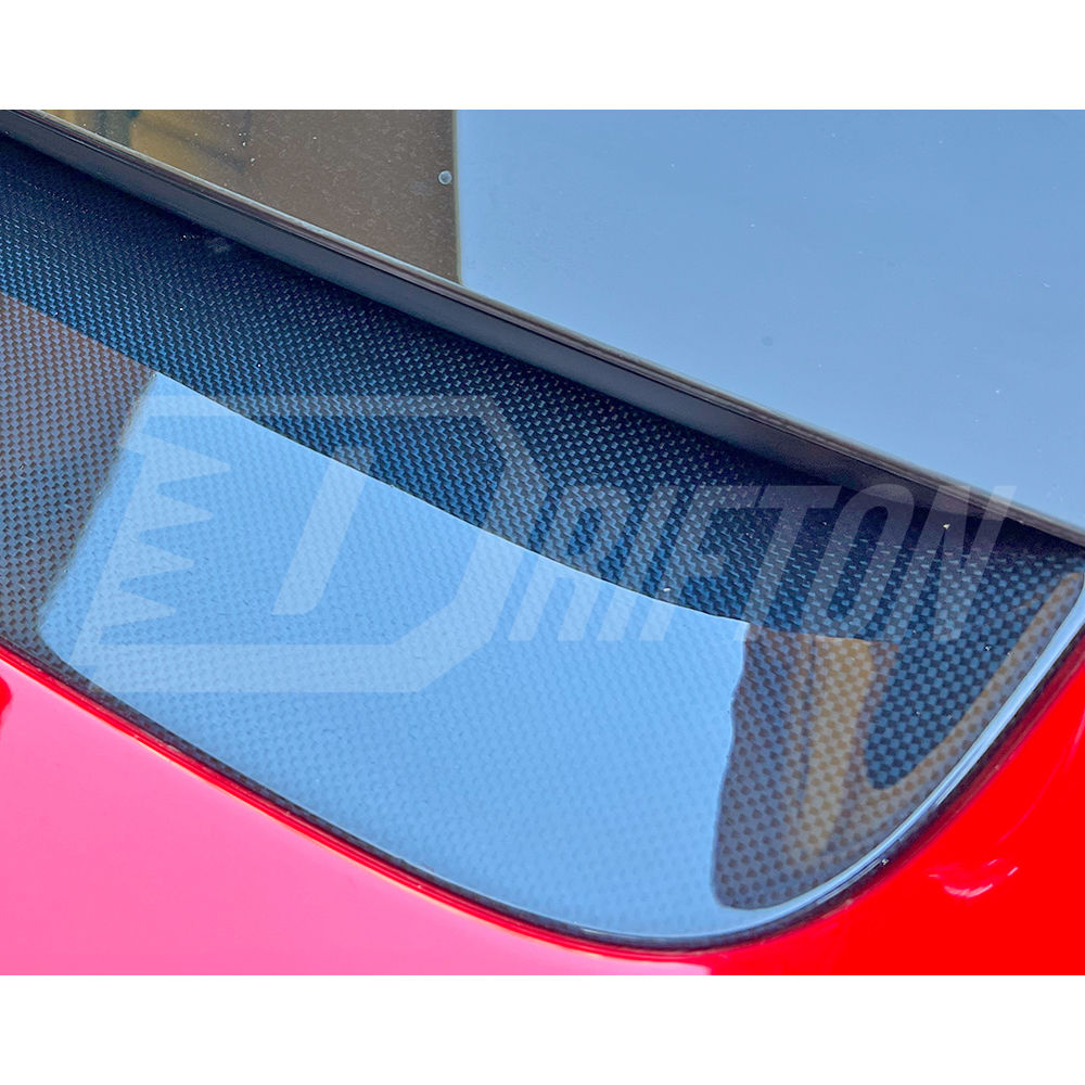 Mansory Style Dry Carbon Fiber Rear Trunk Trim For Ferrari 812 Superfast GTS 2017-2023