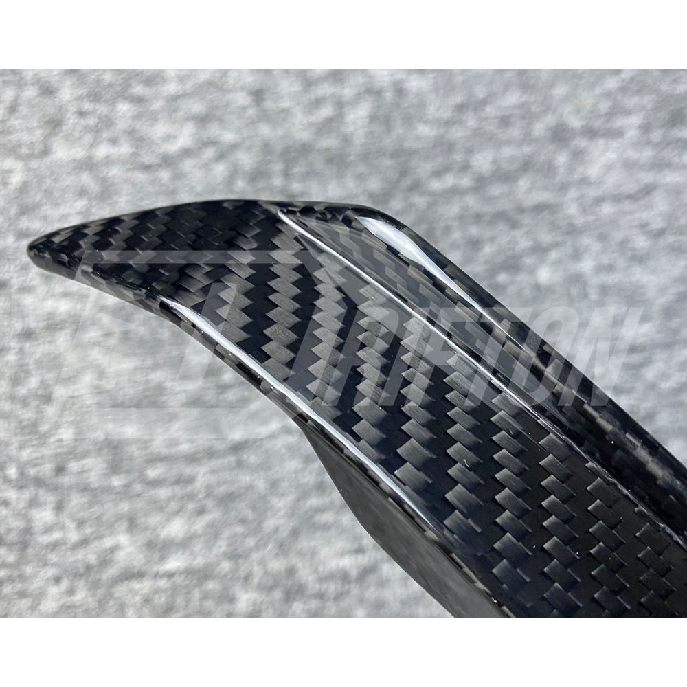 TAKD Style Dry Carbon Fiber Front Canards For BMW 3 Series G20 LCI 2023-On