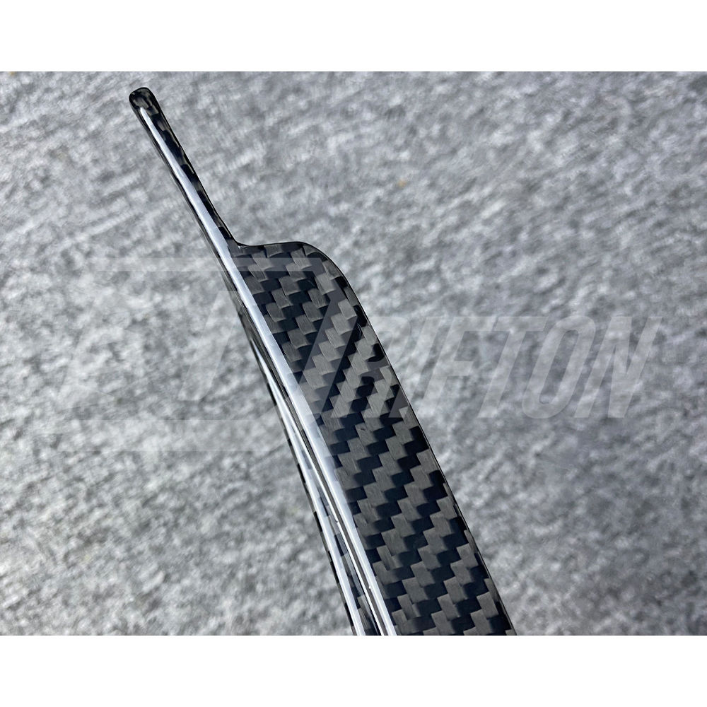 TAKD Style Dry Carbon Fiber Front Canards For BMW 3 Series G20 LCI 2023-On