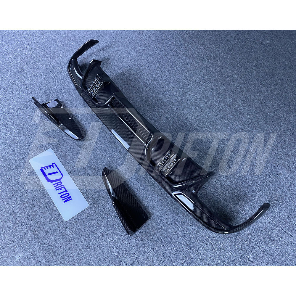 LD Style Carbon Fiber Rear Diffuser For BMW F95 X5M 2019-2023