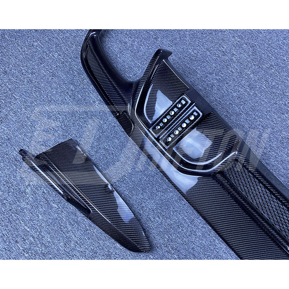 LD Style Carbon Fiber Rear Diffuser For BMW F95 X5M 2019-2023