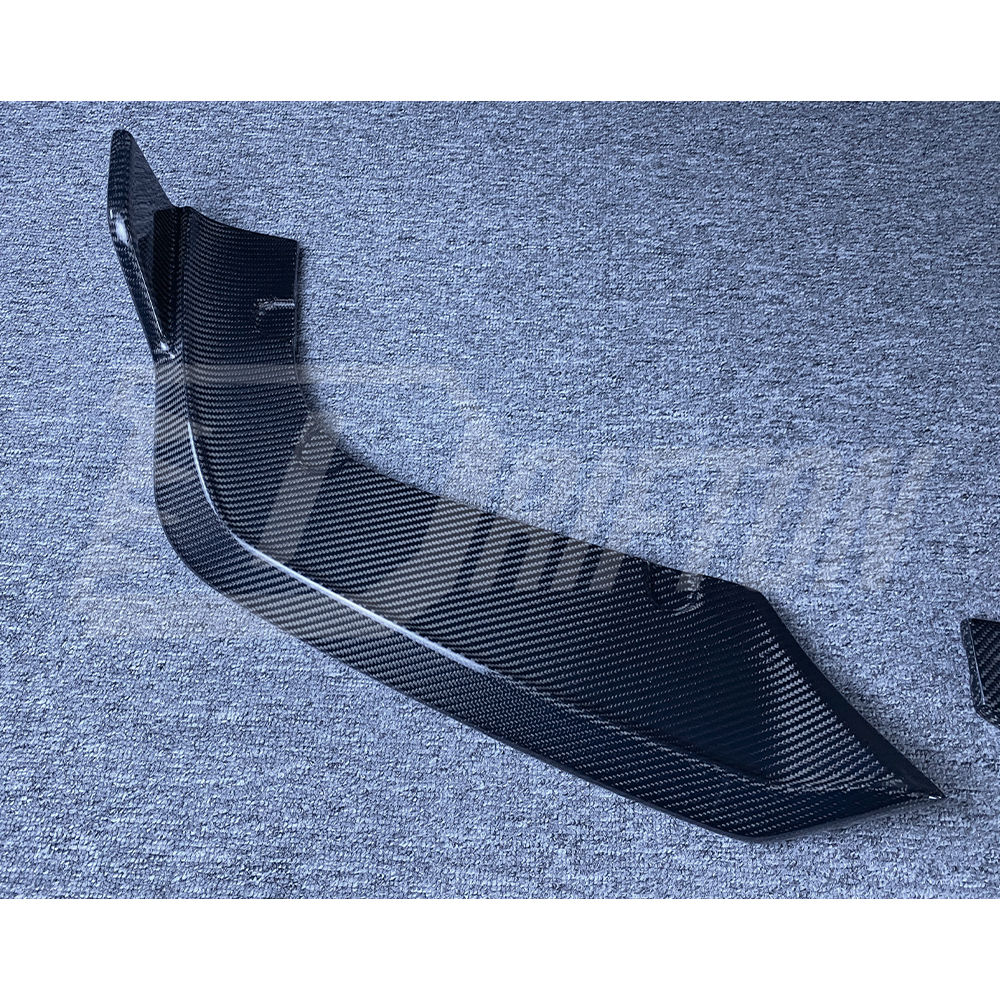 MT Style Carbon Fiber Front Lip For BMW F95 X5M 2019-2023