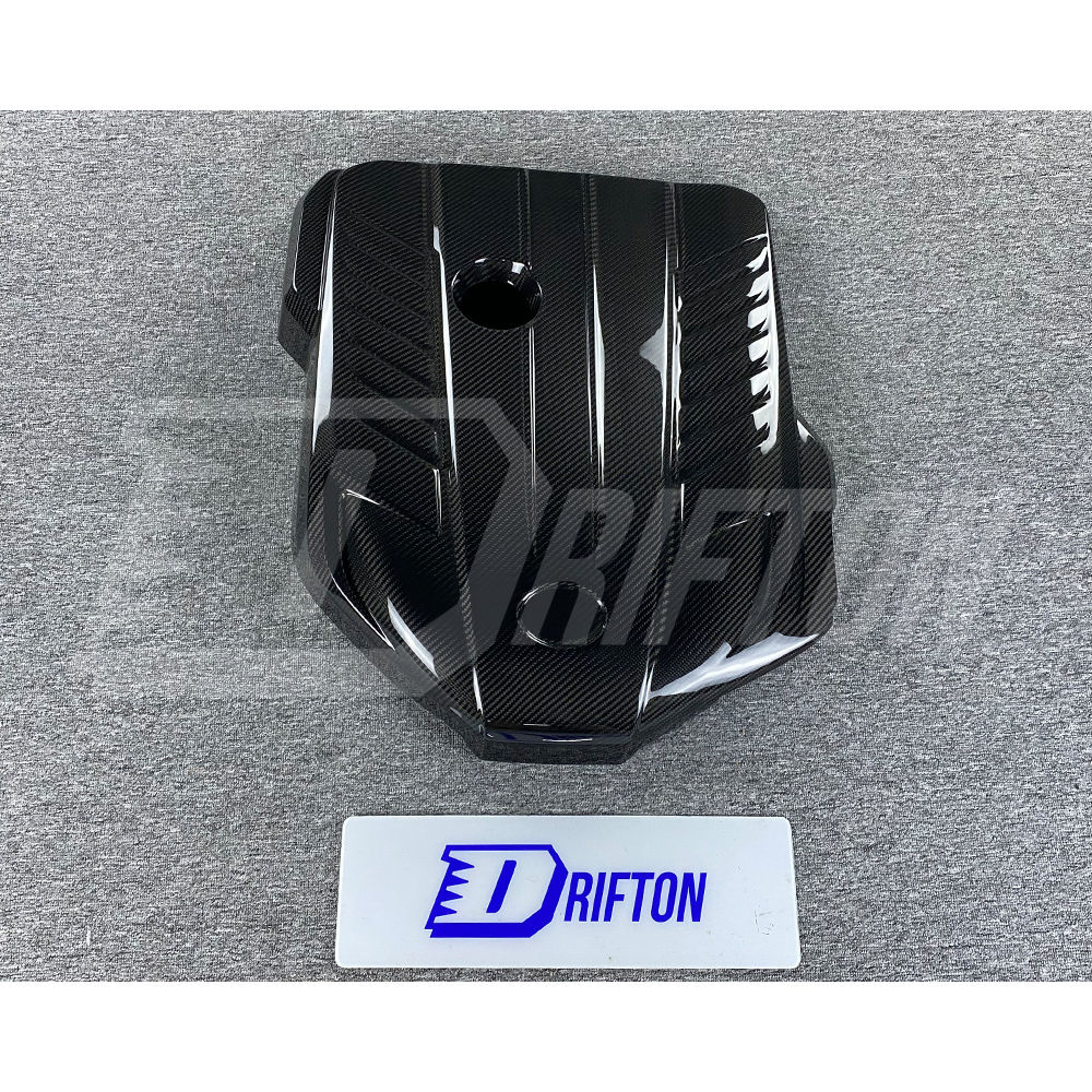 B58 L6 Dry Carbon Fiber Engine Bay Cover For Toyota Supra MK5 A90 A91 GR B58 V6 2019-2024