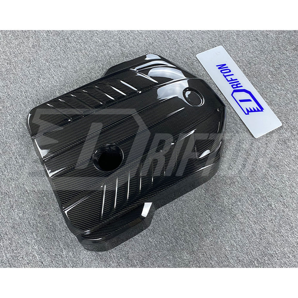 B58 L6 Dry Carbon Fiber Engine Bay Cover For Toyota Supra MK5 A90 A91 GR B58 V6 2019-2024