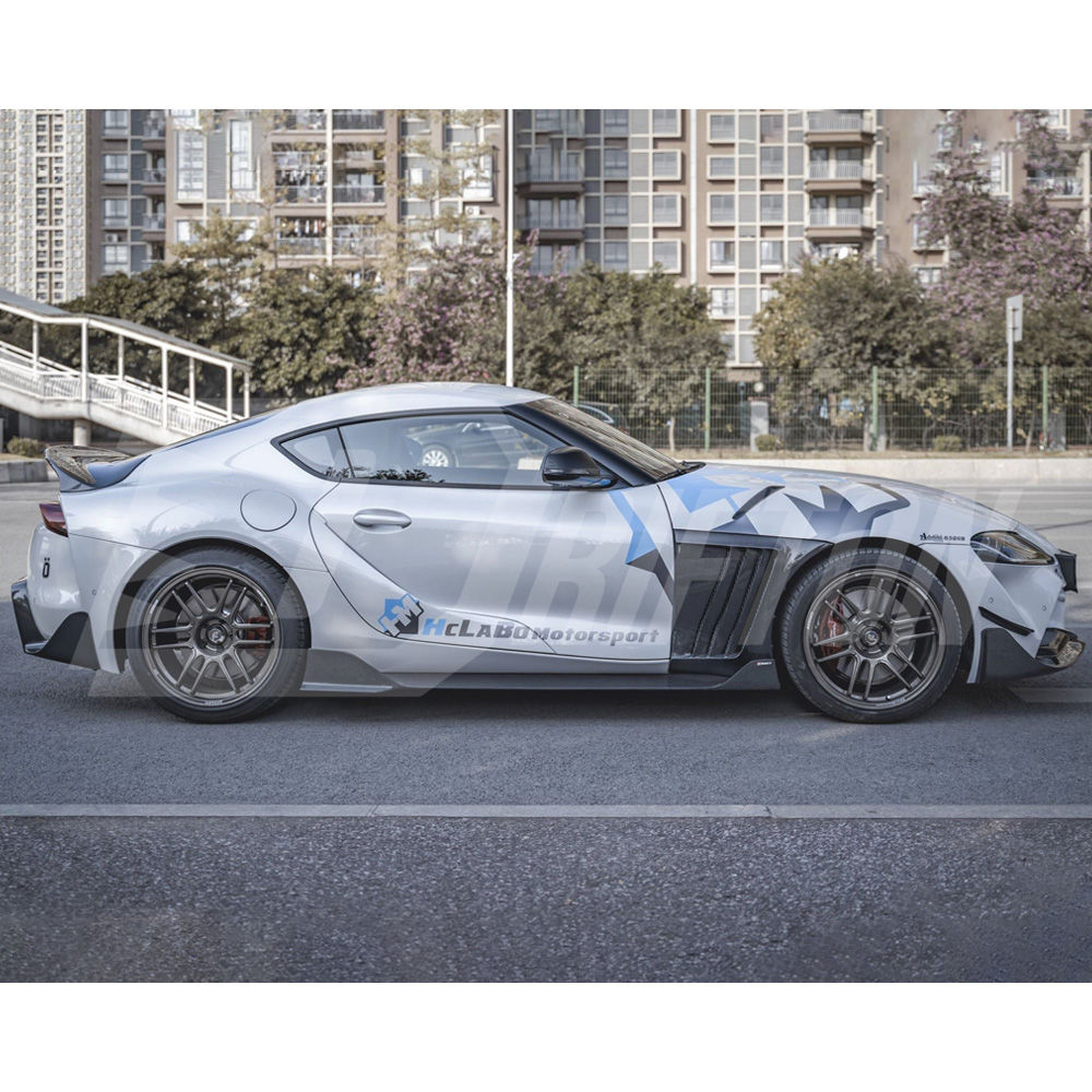 CMST Style Carbon Fiber Side Skirt For Toyota Supra MK5 A90 A91 GR 2019-2024