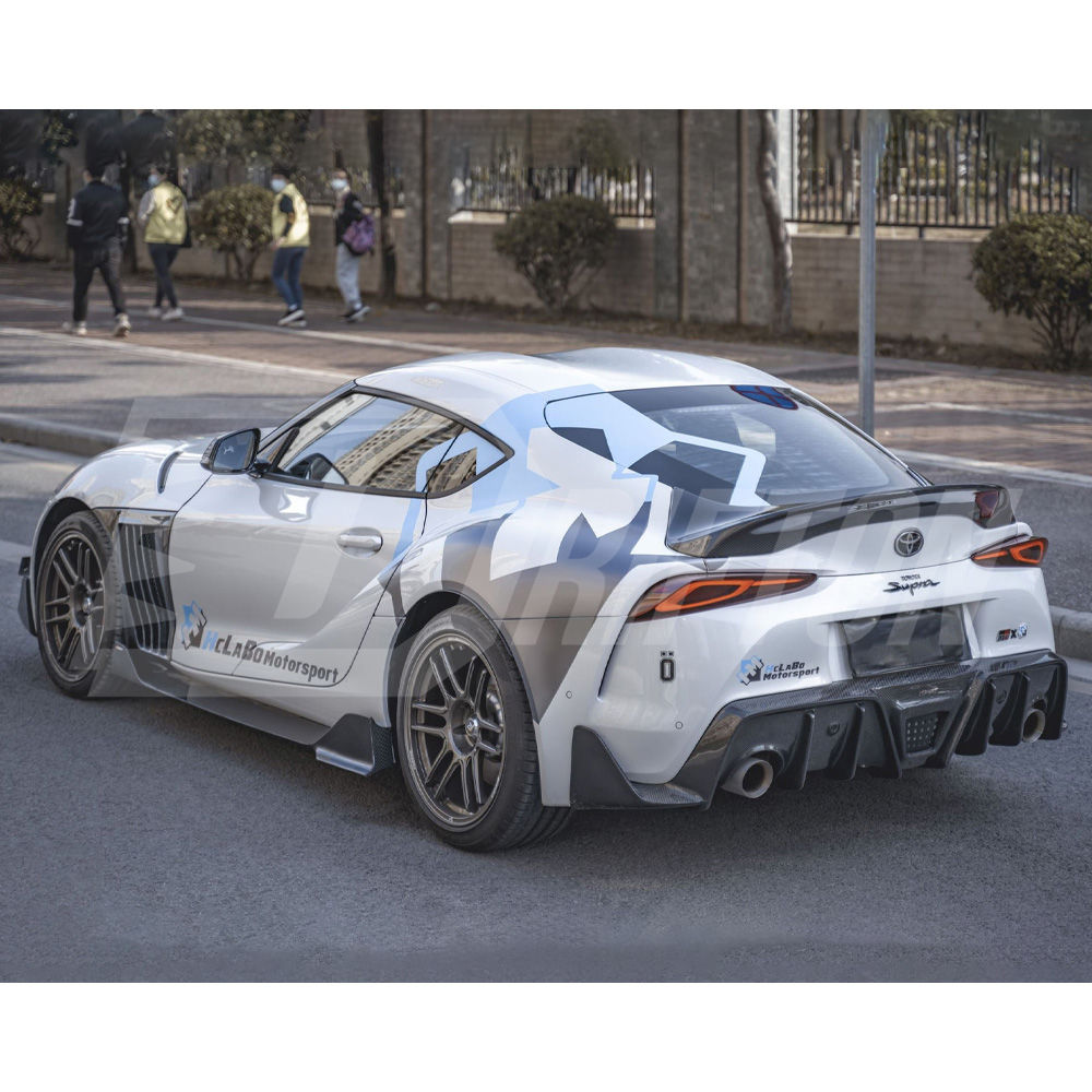 CMST Style Carbon Fiber Side Skirt For Toyota Supra MK5 A90 A91 GR 2019-2024