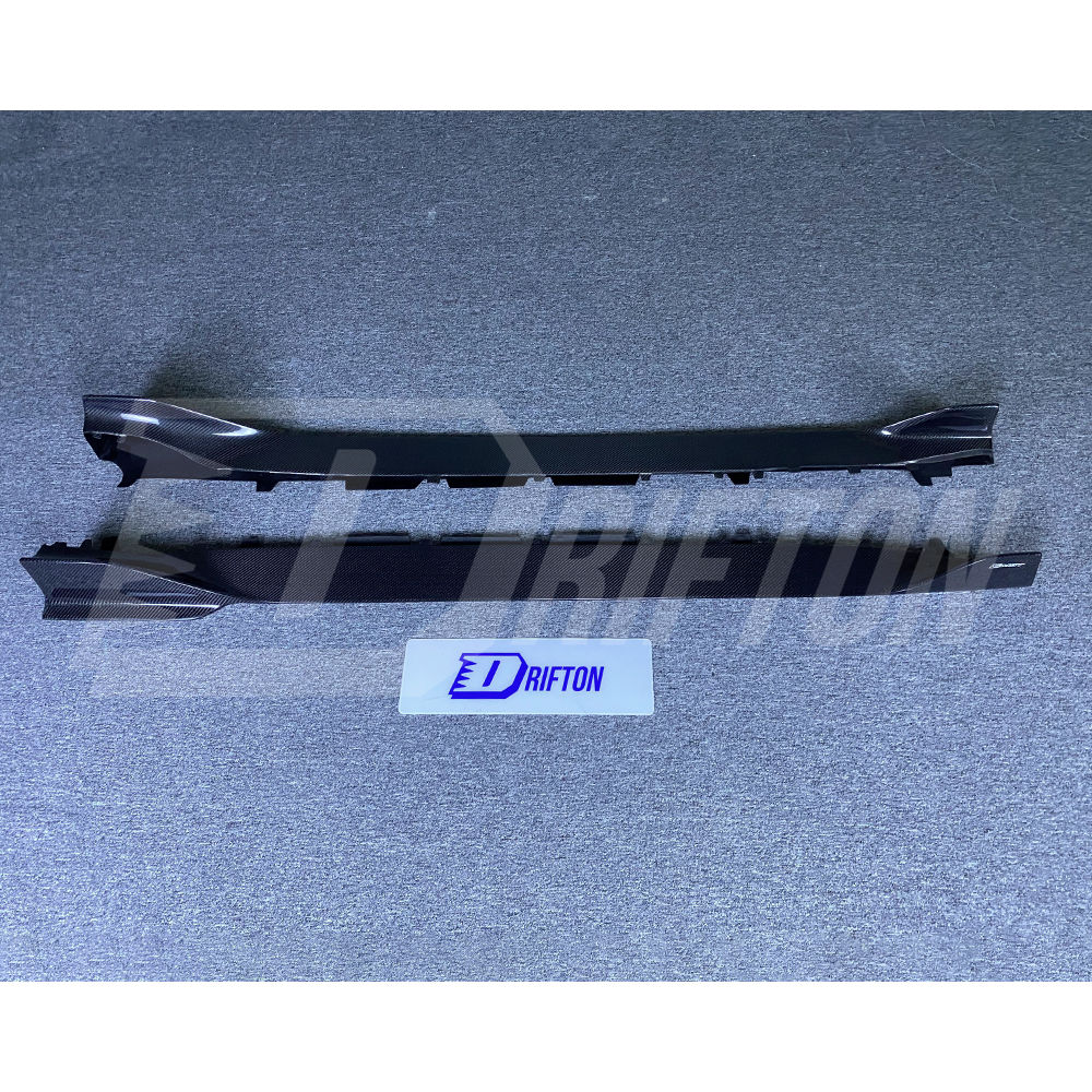 CMST Style Carbon Fiber Side Skirt For Toyota Supra MK5 A90 A91 GR 2019-2024