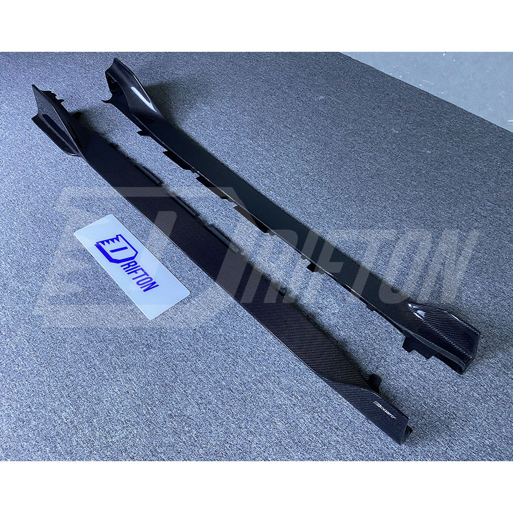 CMST Style Carbon Fiber Side Skirt For Toyota Supra MK5 A90 A91 GR 2019-2024