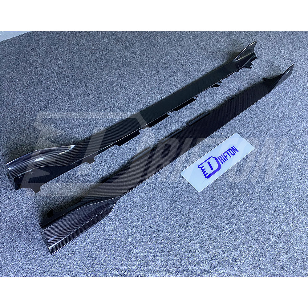 CMST Style Carbon Fiber Side Skirt For Toyota Supra MK5 A90 A91 GR 2019-2024