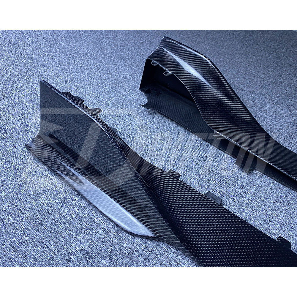 CMST Style Carbon Fiber Side Skirt For Toyota Supra MK5 A90 A91 GR 2019-2024