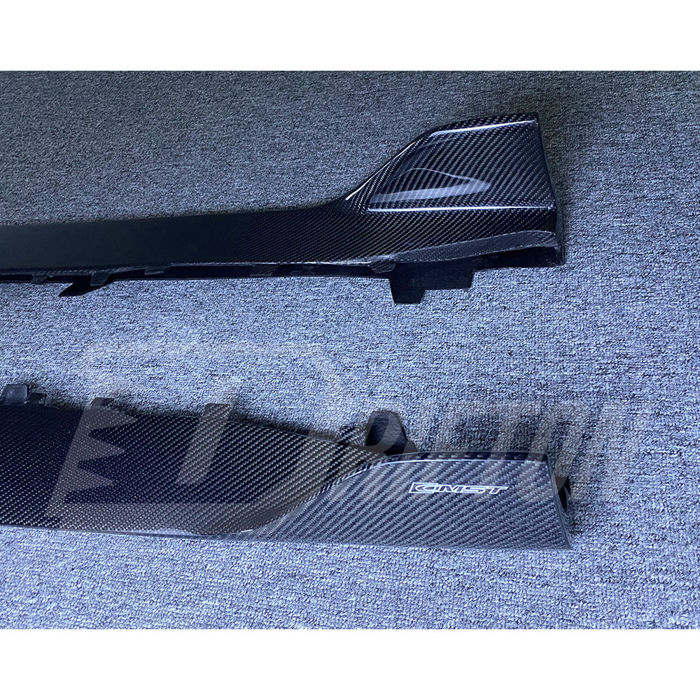 CMST Style Carbon Fiber Side Skirt For Toyota Supra MK5 A90 A91 GR 2019-2024
